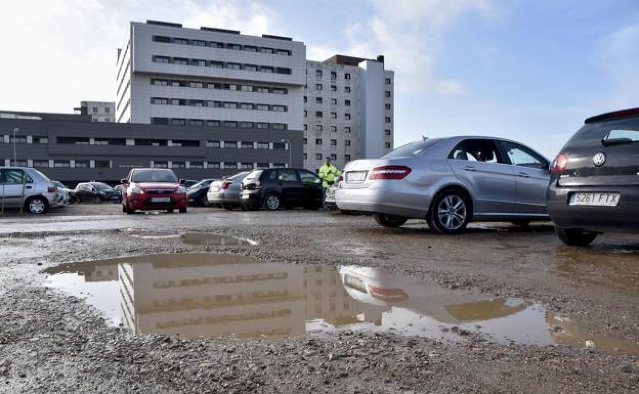 Imagen del aparcamiento.