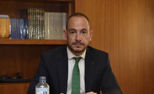 Pedro Herrera, gerente de Negocio Agroalimentario de la Territorial Extremadura y Sur de Ibercaja