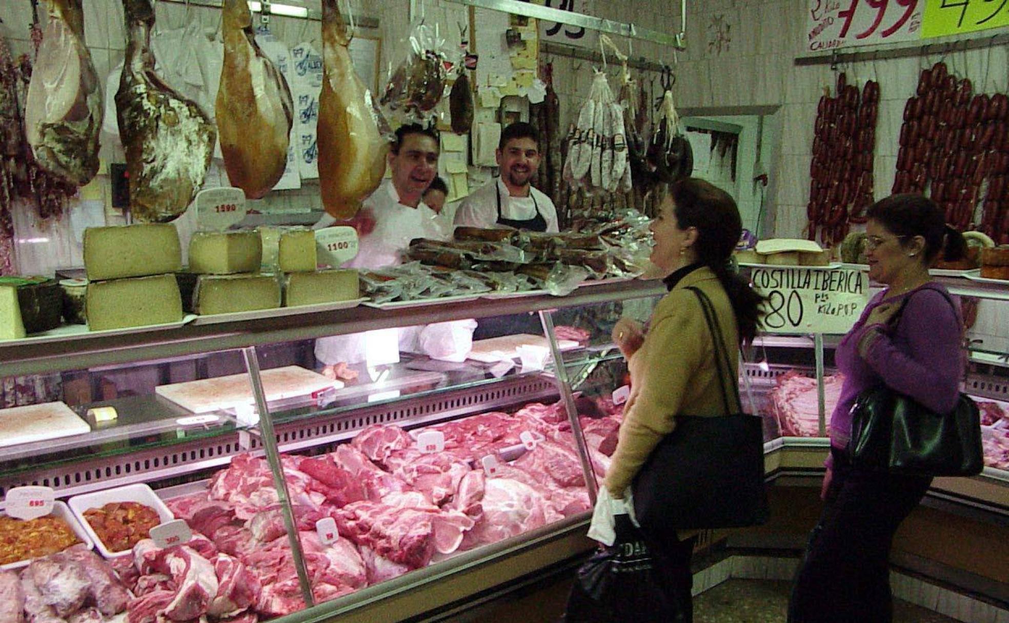 Selección de distintos tipos de carne.