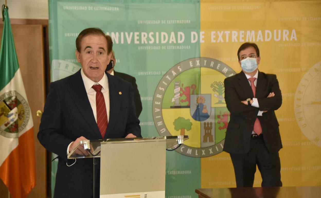 Antonio Huertas, nuevo presidente del Consejo Social de la UEx