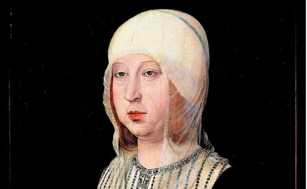 Retrato de la reina Isabel la Católica.