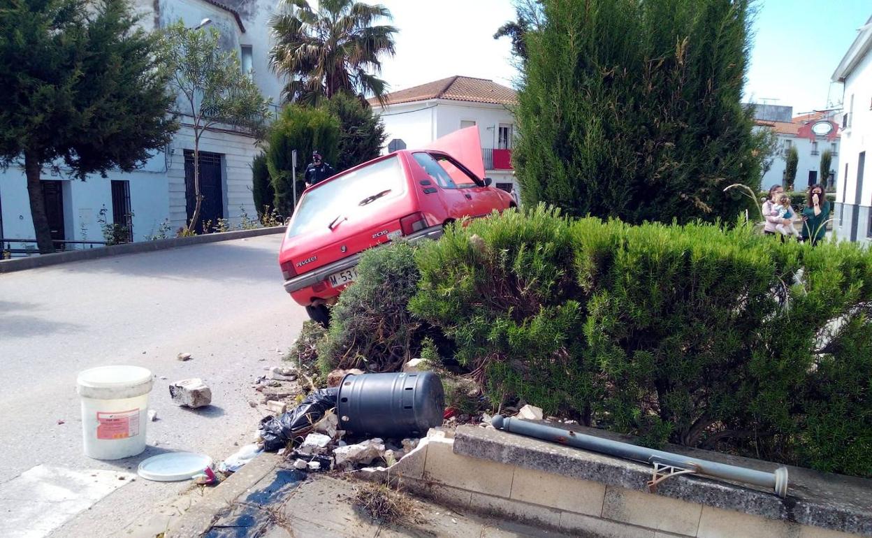 Accidente en la Avenida de España 