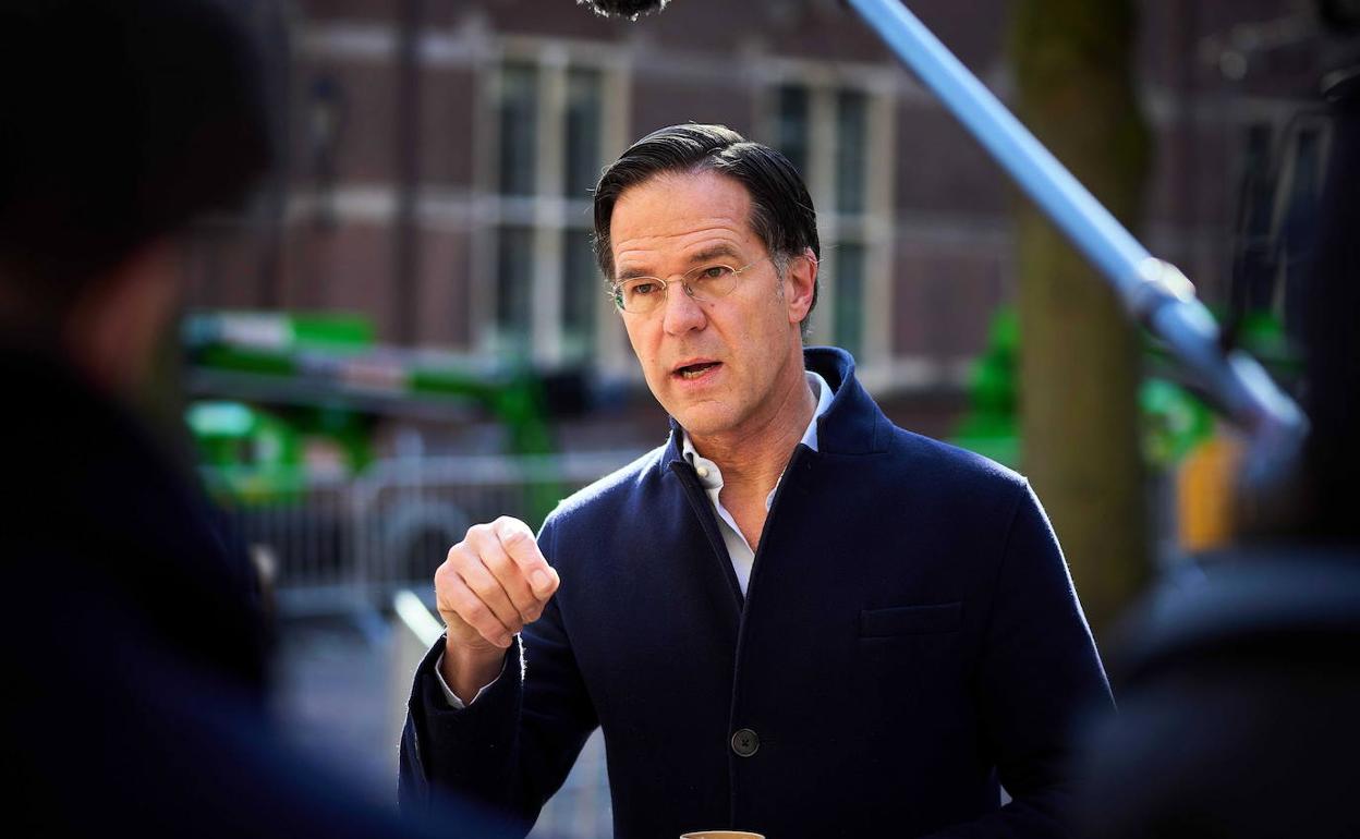 Mark Rutte, primer ministro de Países Bajos.