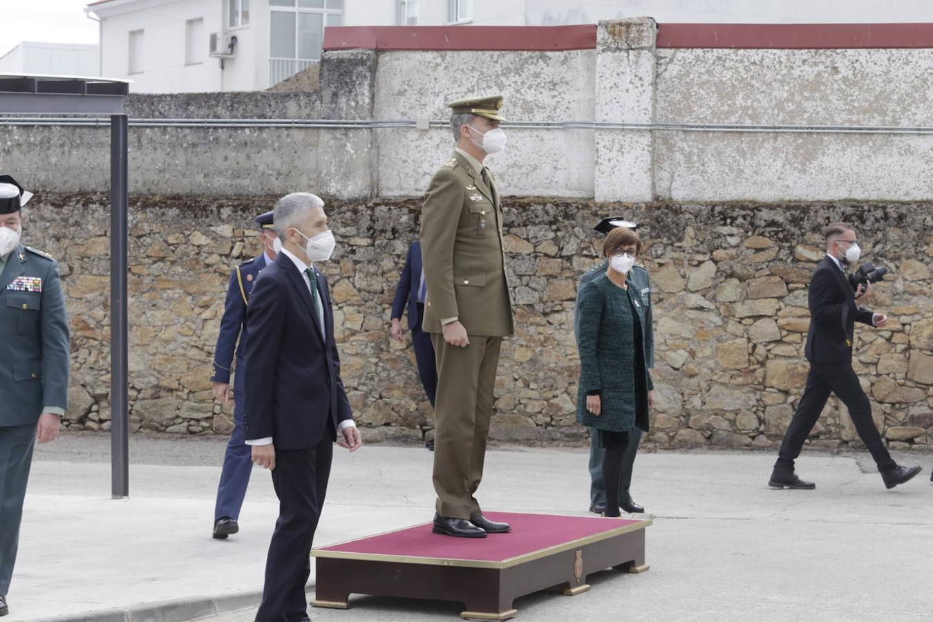 Fotos: Visita de Felipe VI a Valencia de Alcántara