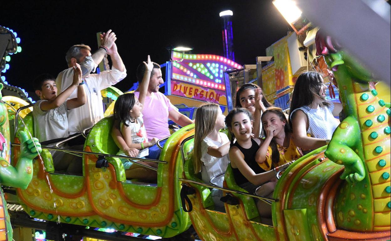 Atracción en la feria de San Juan.