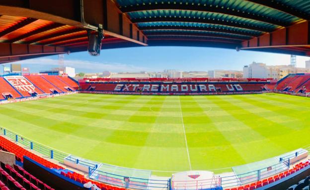 Estadio de Almendralejo. 