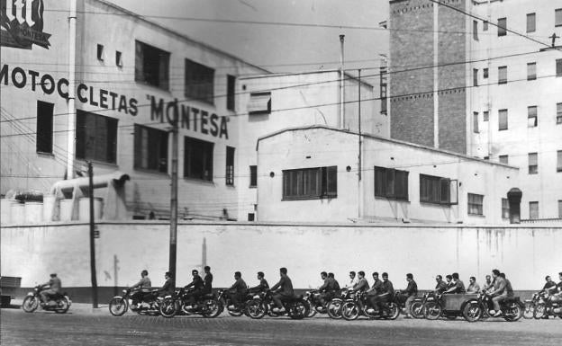 Fabrica de la calle Pamplona en 1958