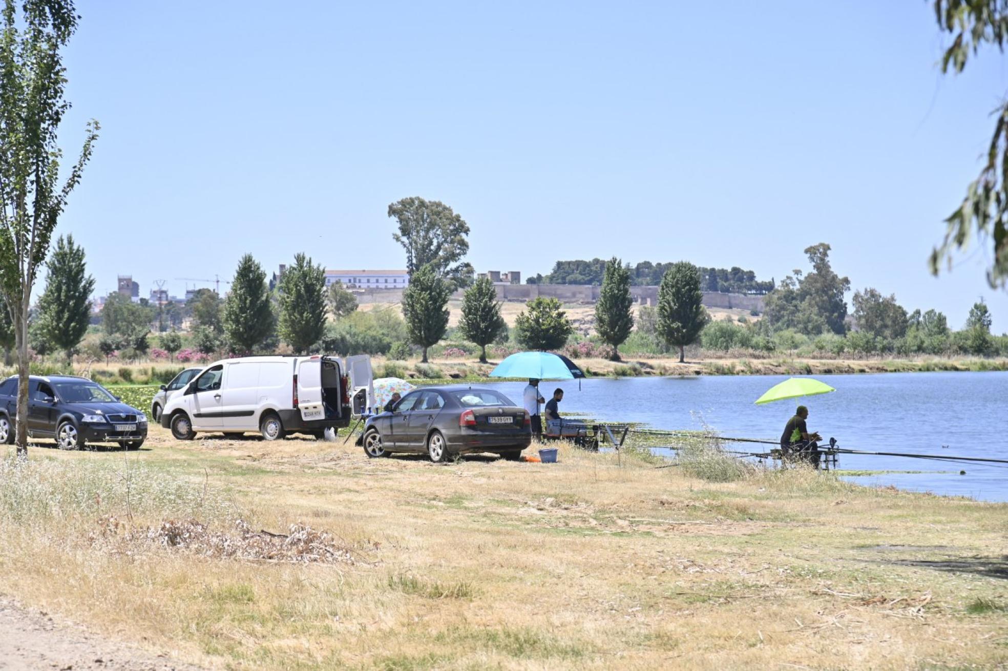 Ambiente estos días en la zona de las Crispitas. 