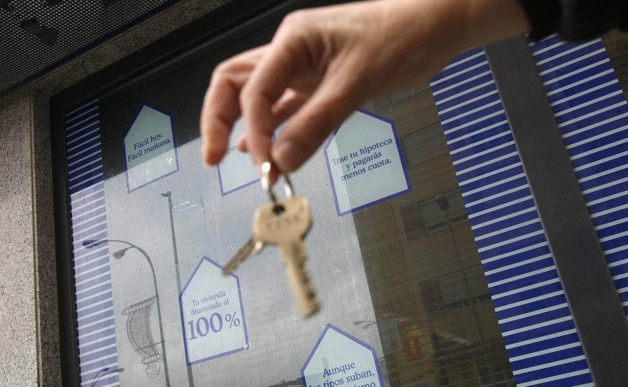 En el conjunto del país, las hipotecas se redujeron en lo que va de año. 