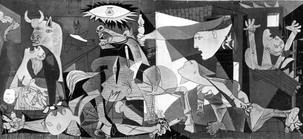 El «Guernica», pintado por Pablo Picasso