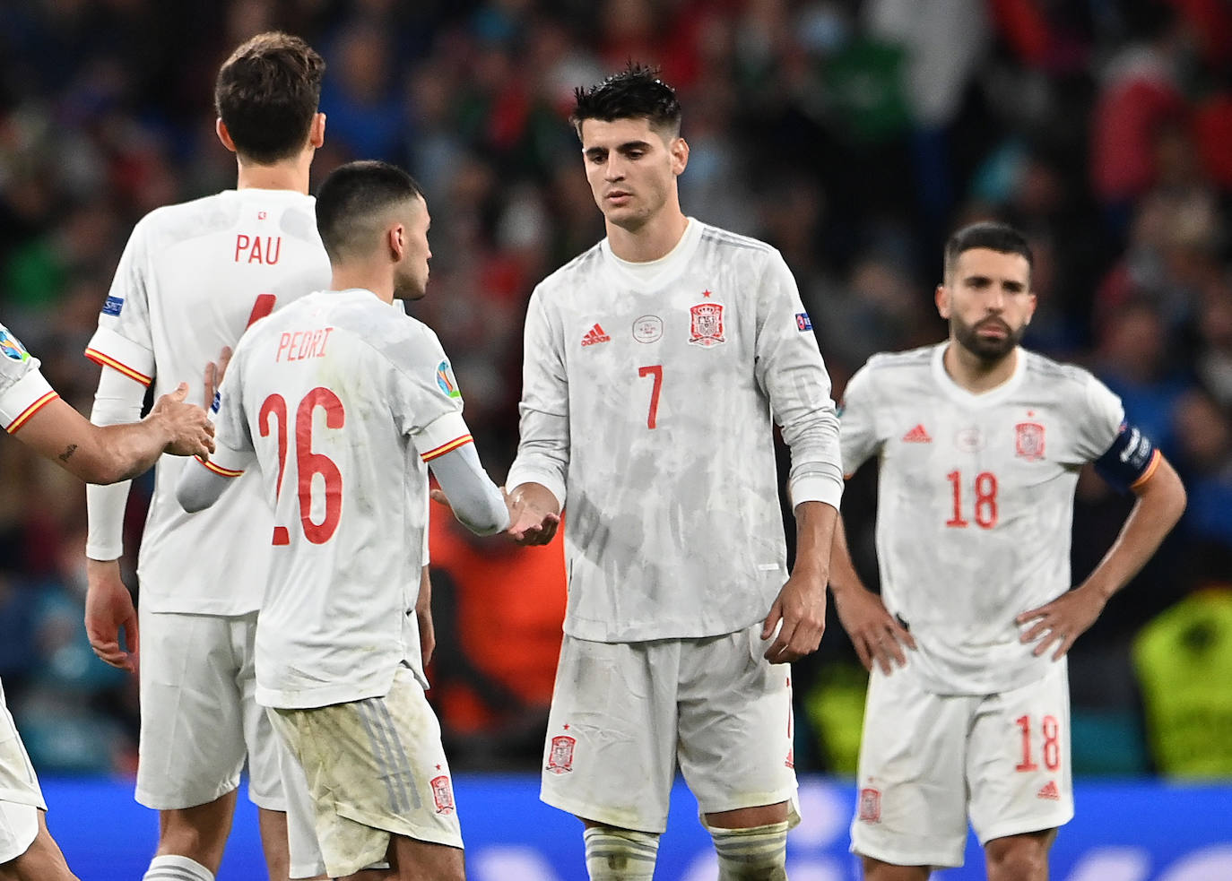 Fotos: Italia-España, en imágenes