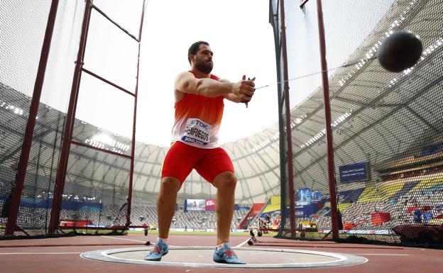 Javier Cienfuegos se clasificó por primera vez para las finales en el Mundial de Doha de 2019. 