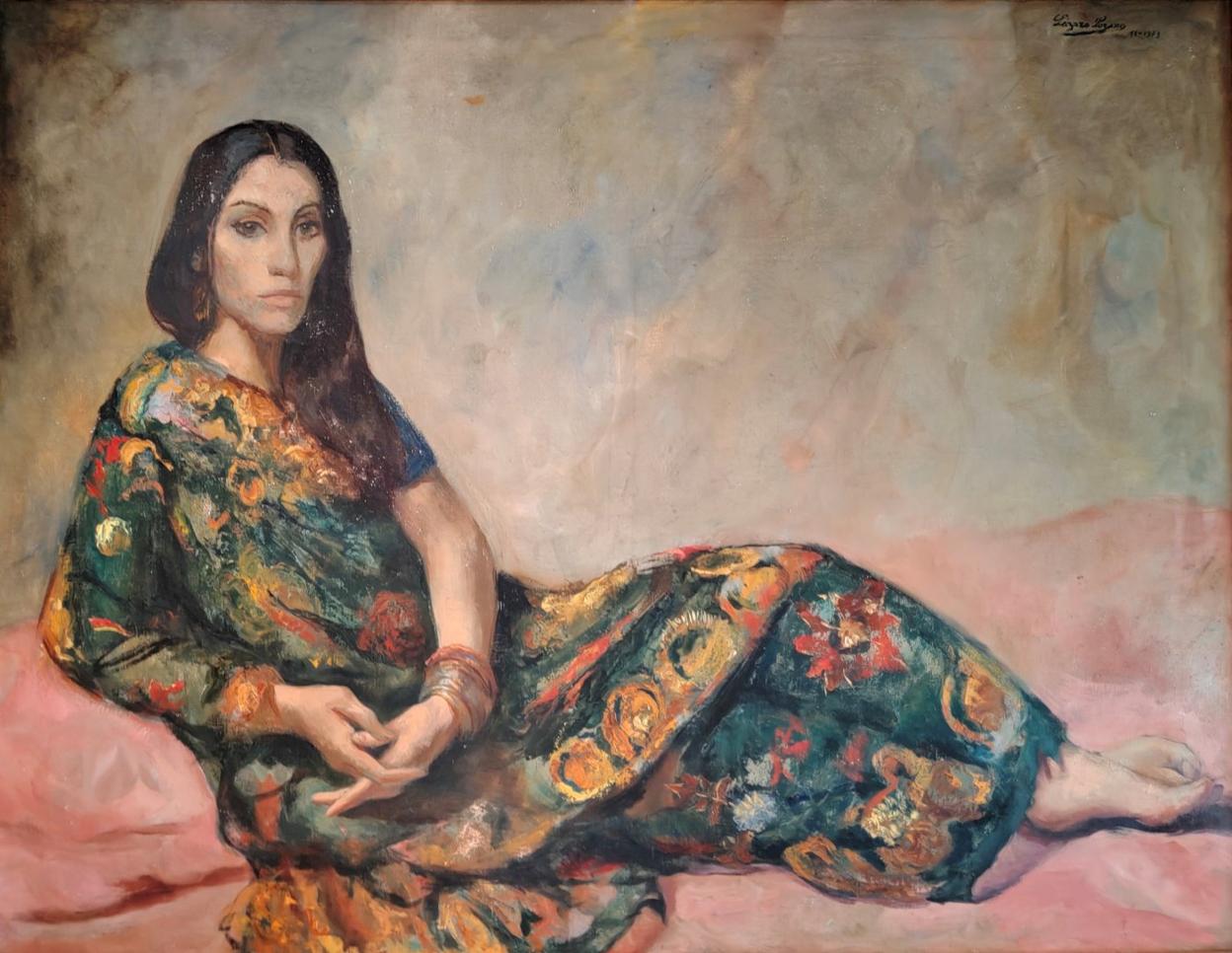 Uno de los cuadros del pintor portugués. 