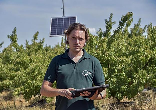 Jesús Gil, responsable de Proyectos de I+D en el departamento de Agricultura de CTAEX. 
