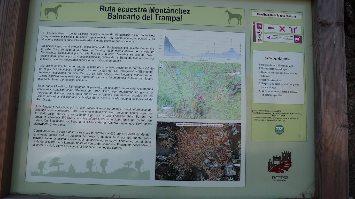 Fotos: Ruta del Castañar de Montánchez