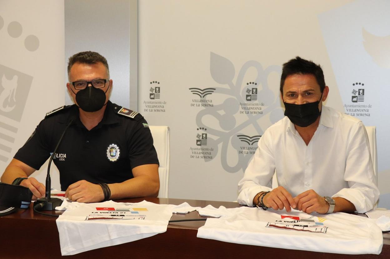 Juan Pedro Urán y Luis Solís anunciaron los cortes de tráfico. 