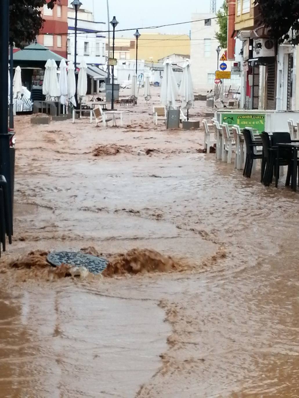 Fotos: Imagénes que deja el temporal a su paso por la provincia de Badajoz