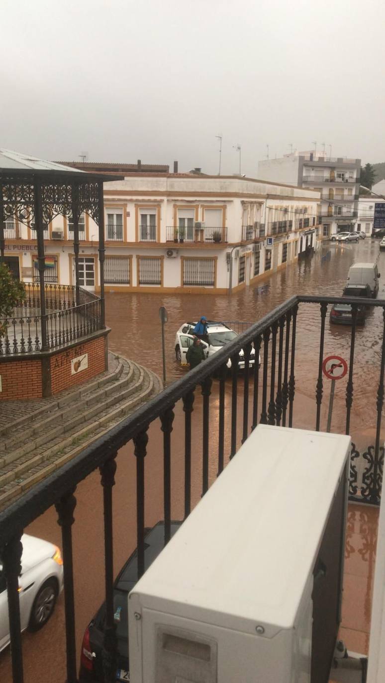 Fotos: Imagénes que deja el temporal a su paso por la provincia de Badajoz