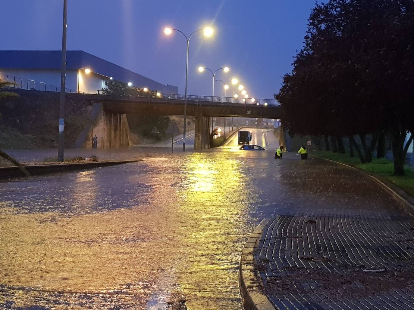 Fotos: Imagénes que deja el temporal a su paso por la provincia de Badajoz