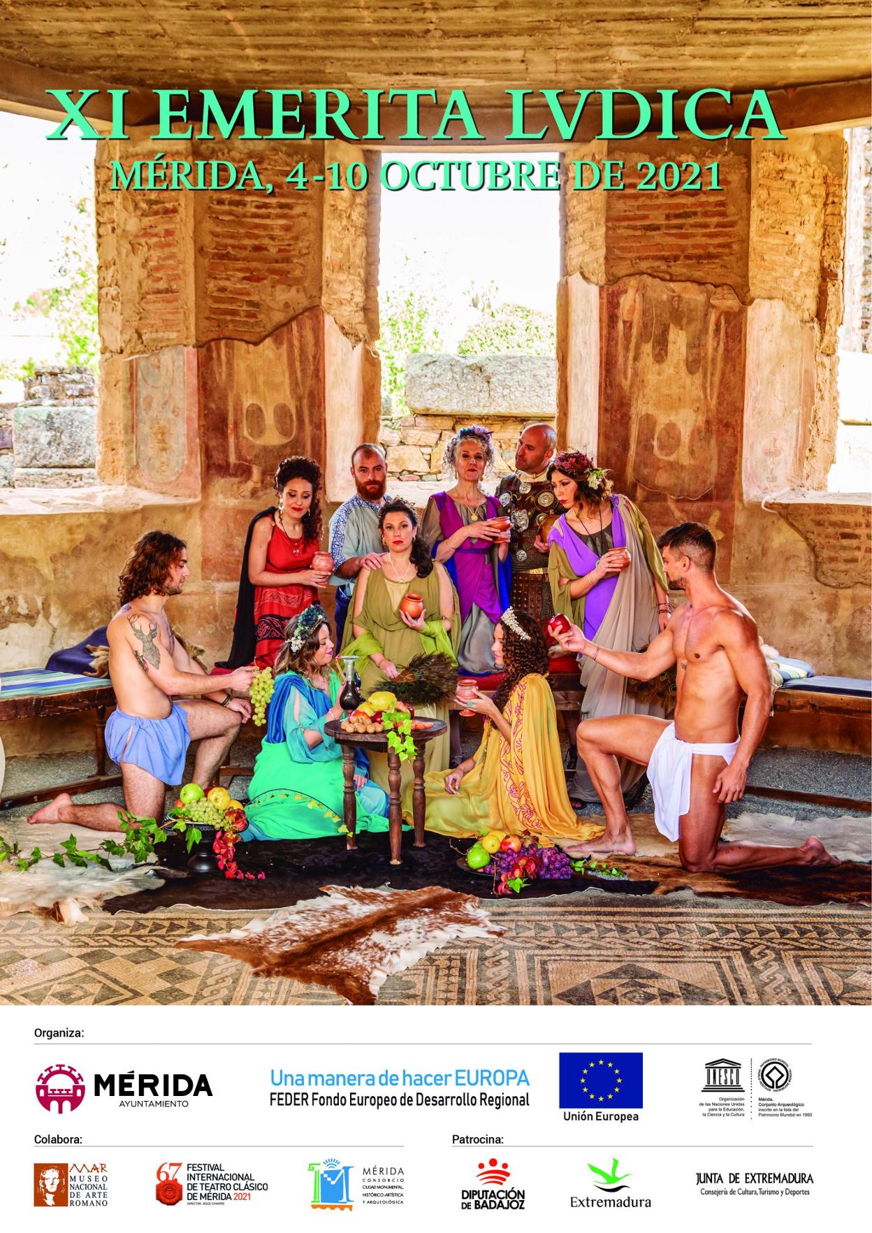 Cartel de Emerita Lvdica. 