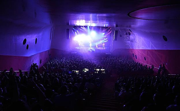 En el Palacio de Congresos el ambiente era ayer de prepandemia.