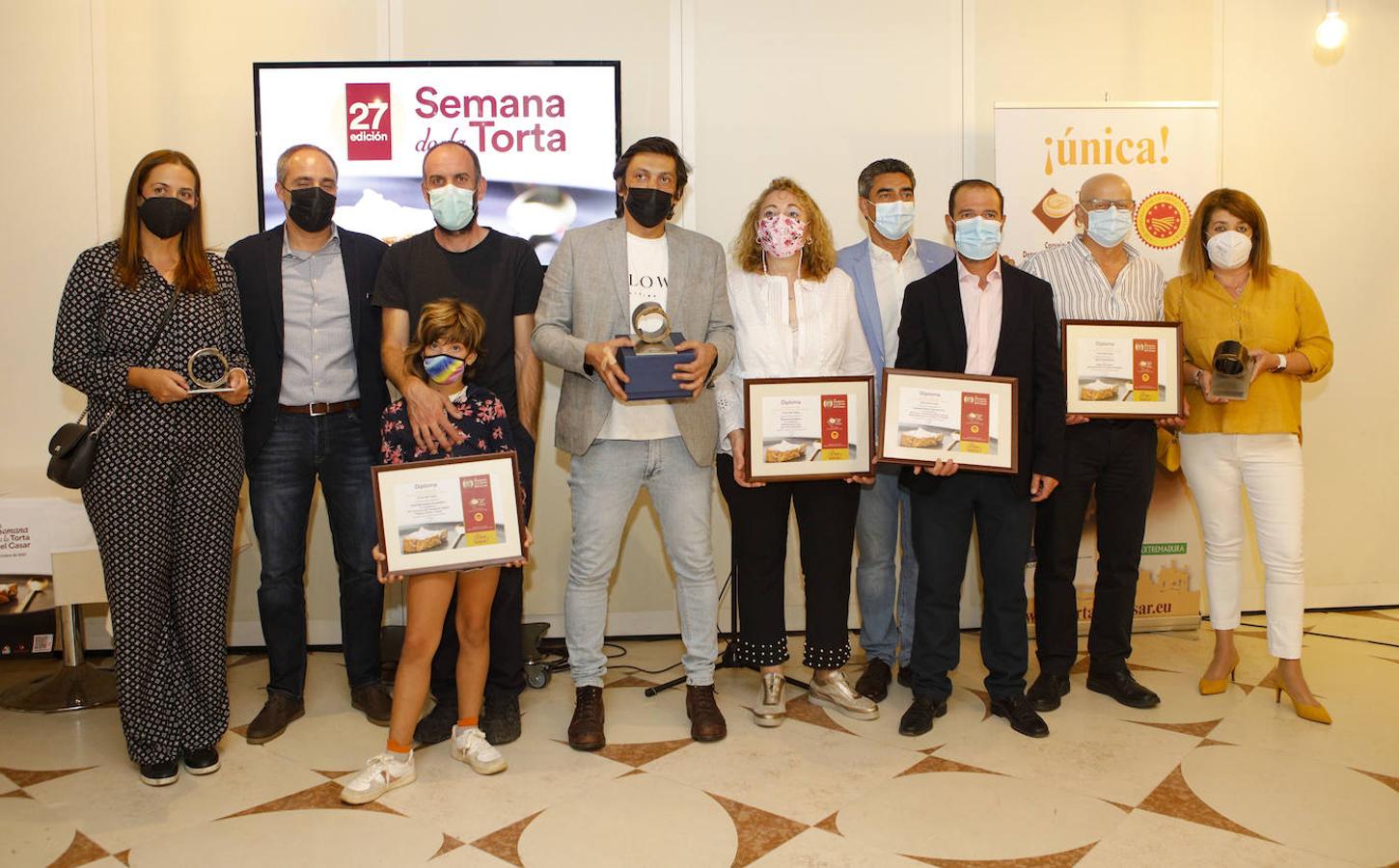 a entrega de los premios ‘Torta del Casar’ se realizó el pasado jueves en el Mirador de Galarza.
