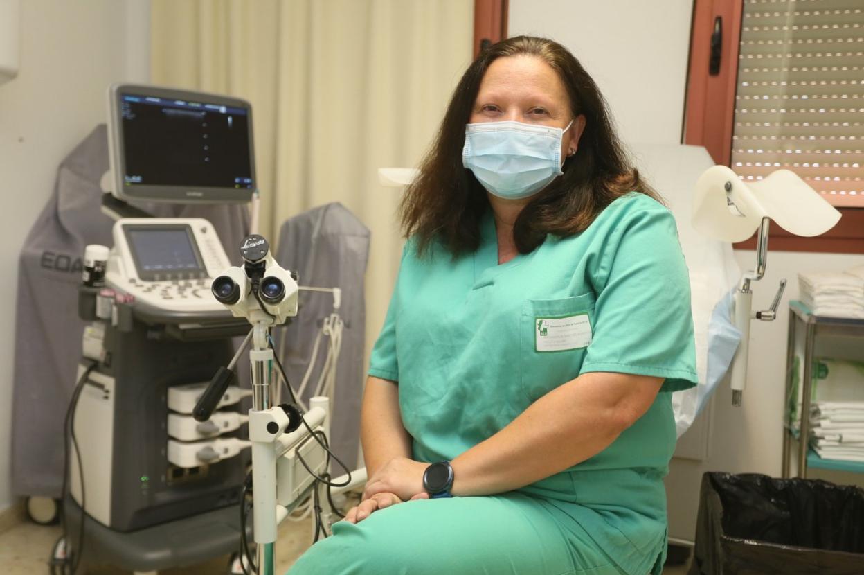 Marifé Matamoros, jefa de Ginecología y Obstetricia en el complejo hospitalario de Mérida. 