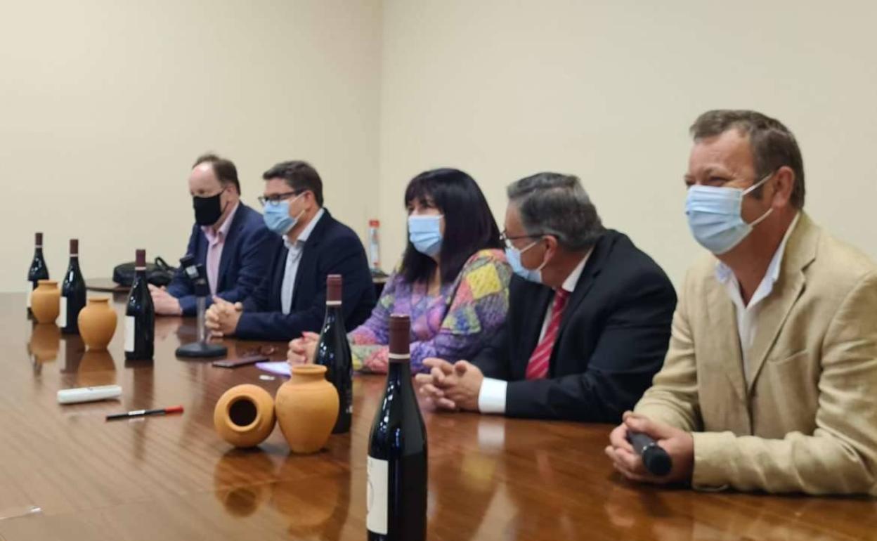 Begoña García destaca el potencial de Tierra de Barros