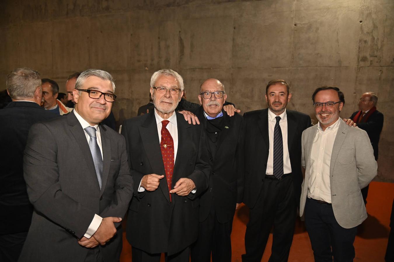 Luis Expósito, Alberto Gónzalez, José Antonio Polo, Antonio Tinoco y Juan Francisco Caro. 