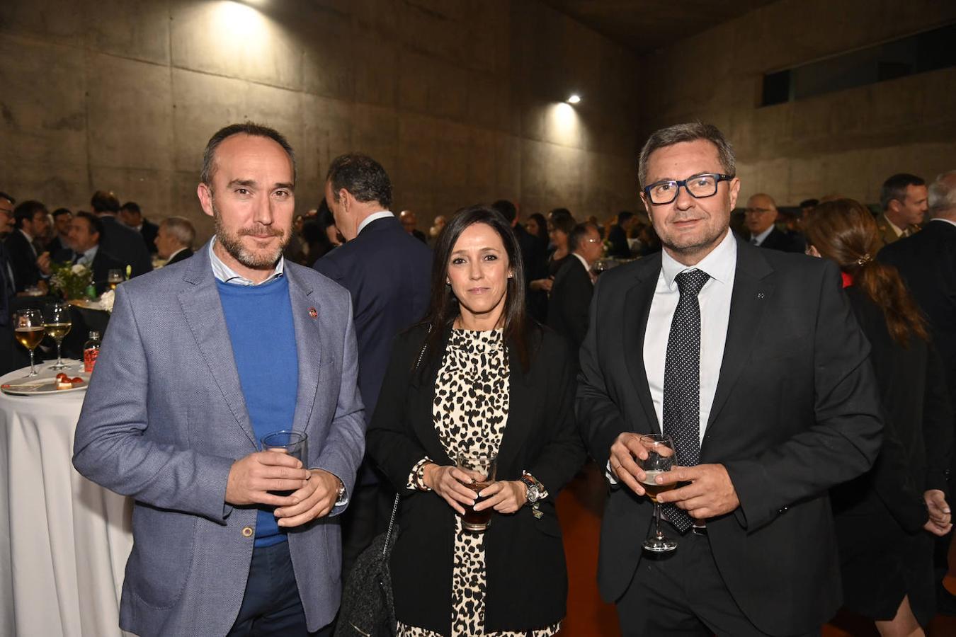 Manuel Delgado, Rosa Álvarez y Carlos Navarro.