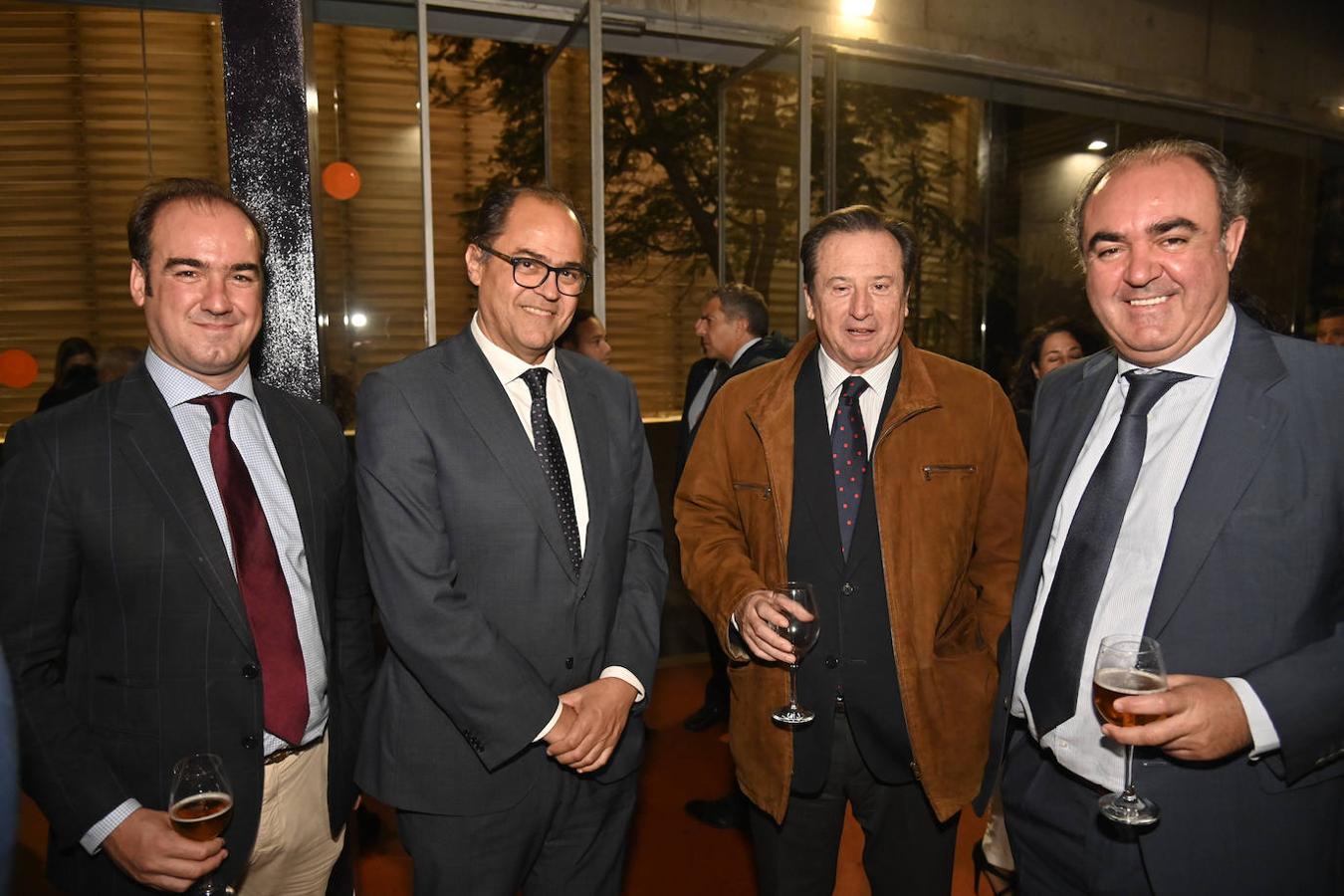 Jesús Pérez, Pablo Llama, Fernando Baselga y Luciano Pérez. 