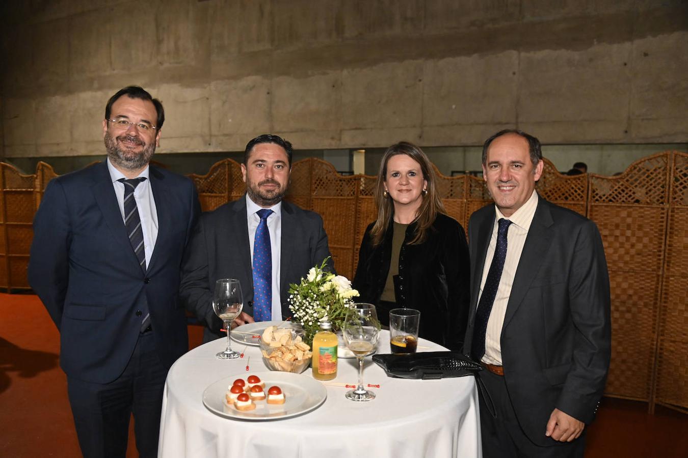 David Andrada, Lorenzo Ballestero, Rosana Bermejos y Juan José Montes.