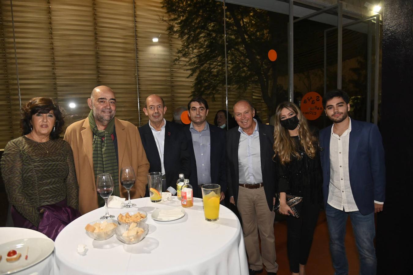 Visitación Ávila, Diego Algaba, Juan Aguilar, José Miguel Amaya, Plácido Ramírez, Laura Jiménez y Paco Díaz.