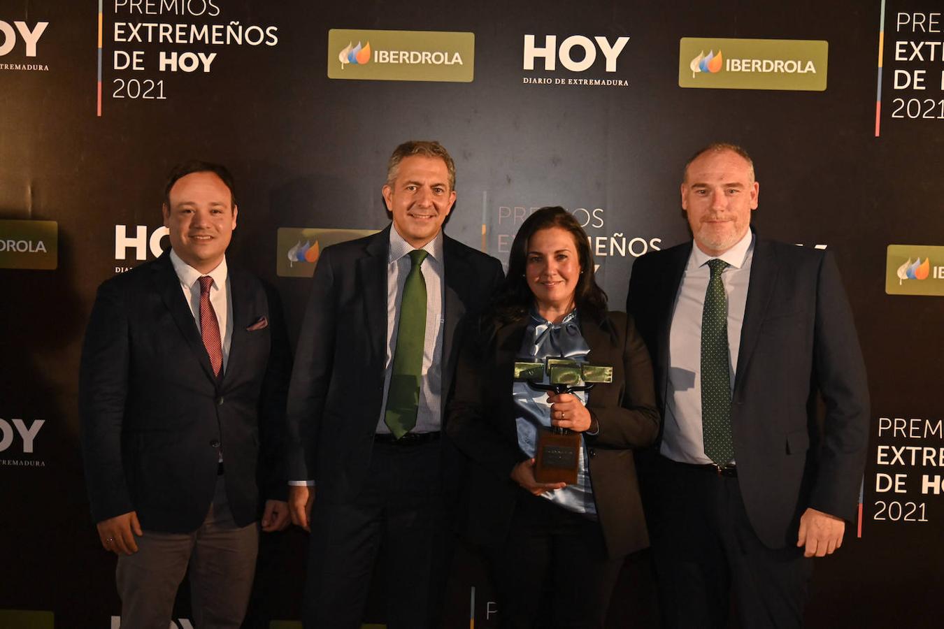 Carlos Pulido, Carlos Almaraz, Eva Gónzalez y Felipe Sáez.
