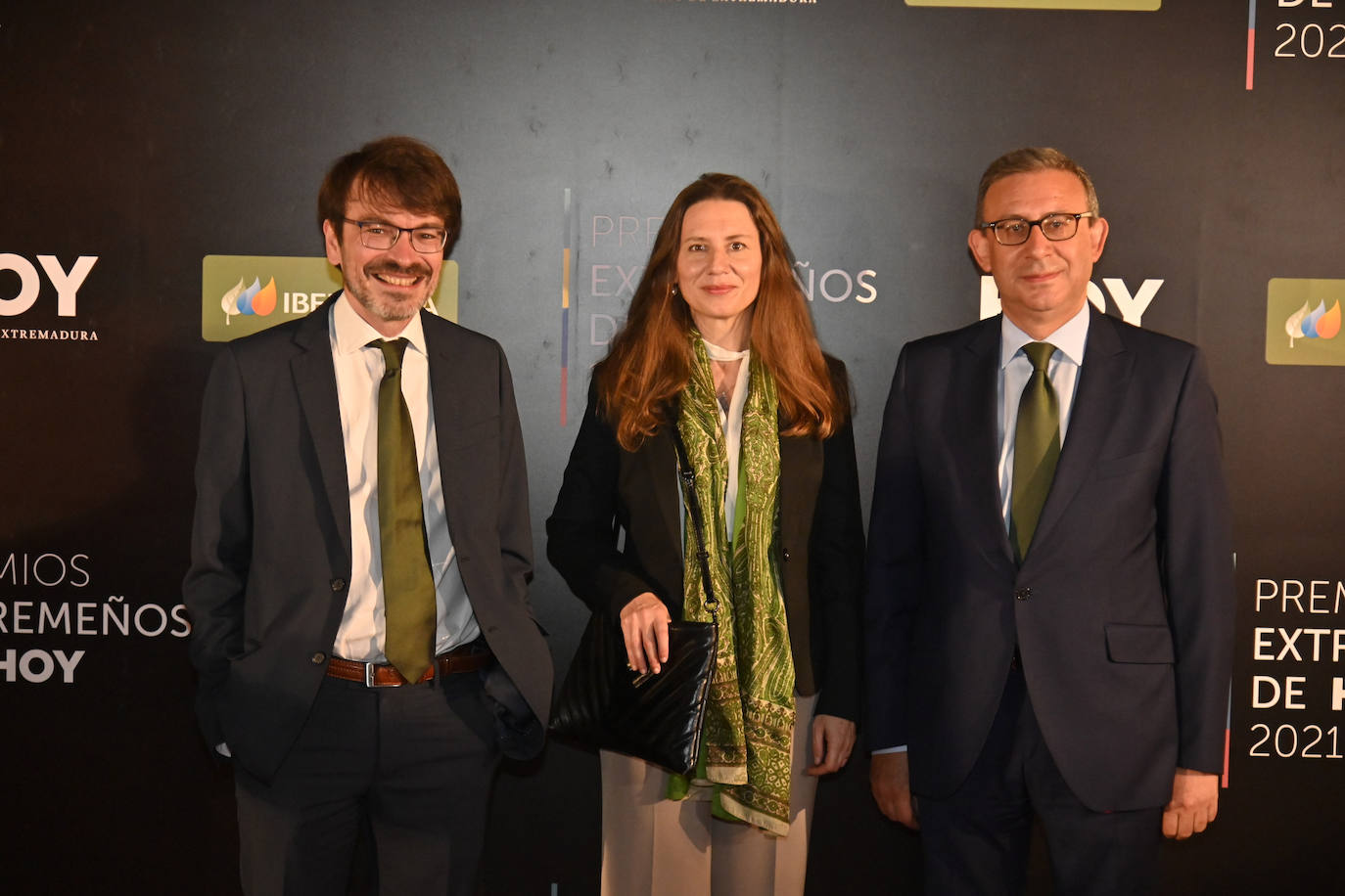 David Martín, Adela Barquero y Alberto Benito. 