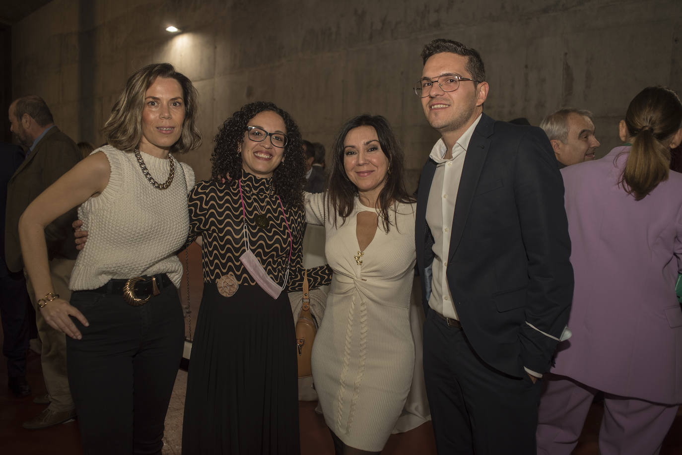 Laura Alcázar, María Fernández, Águeda Zarco y Álvaro Rubio. 
