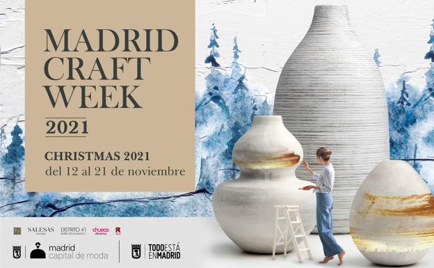 Cartel de Madrid Craft Week. 