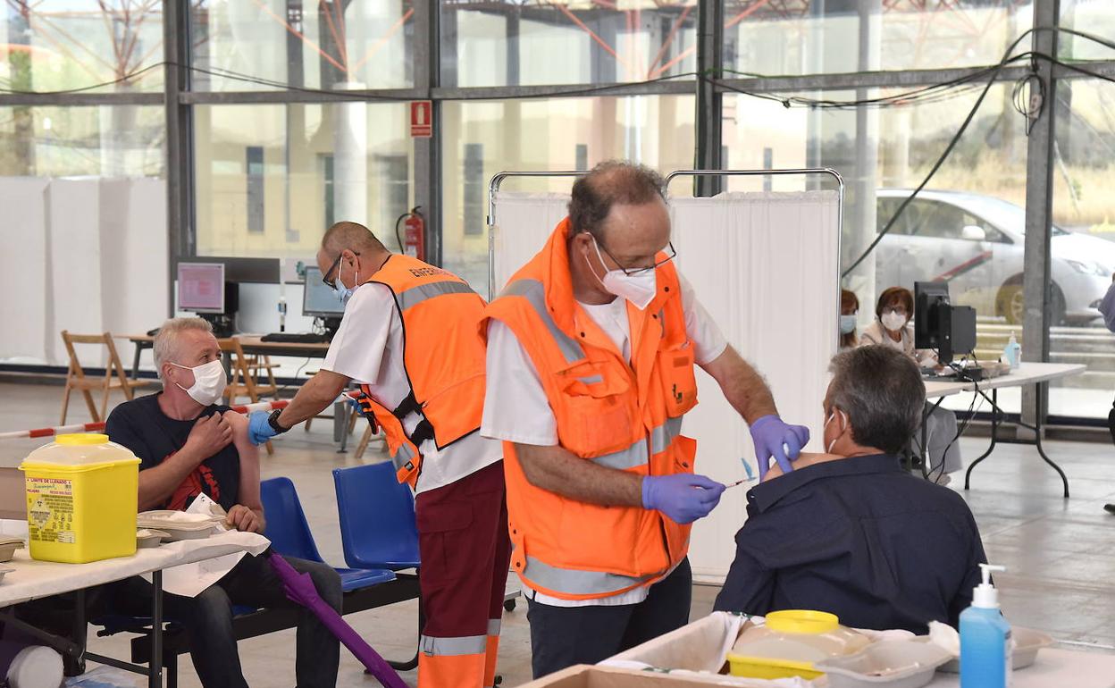 Jornada de vacunación en el Berrocal de Plasencia, donde esta semana hay varios llamamientos.