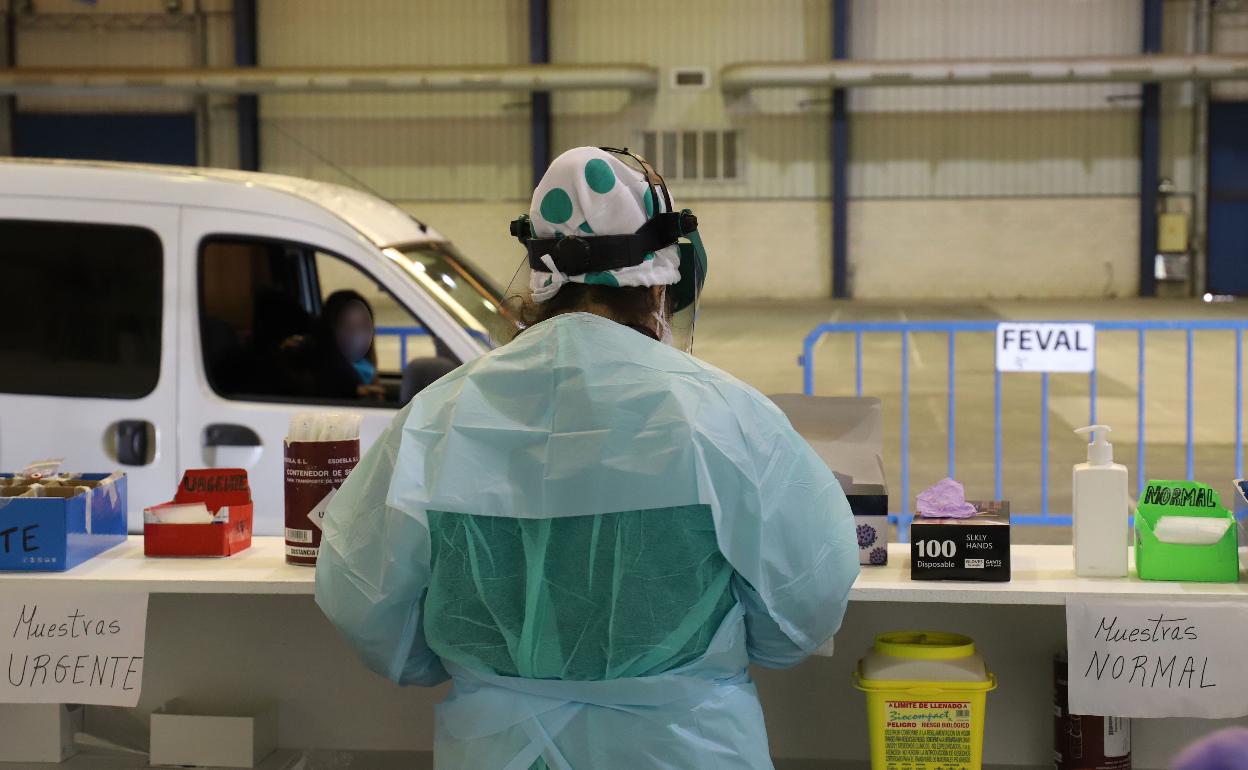 Cribado en Don Benito en diciembre de 2020