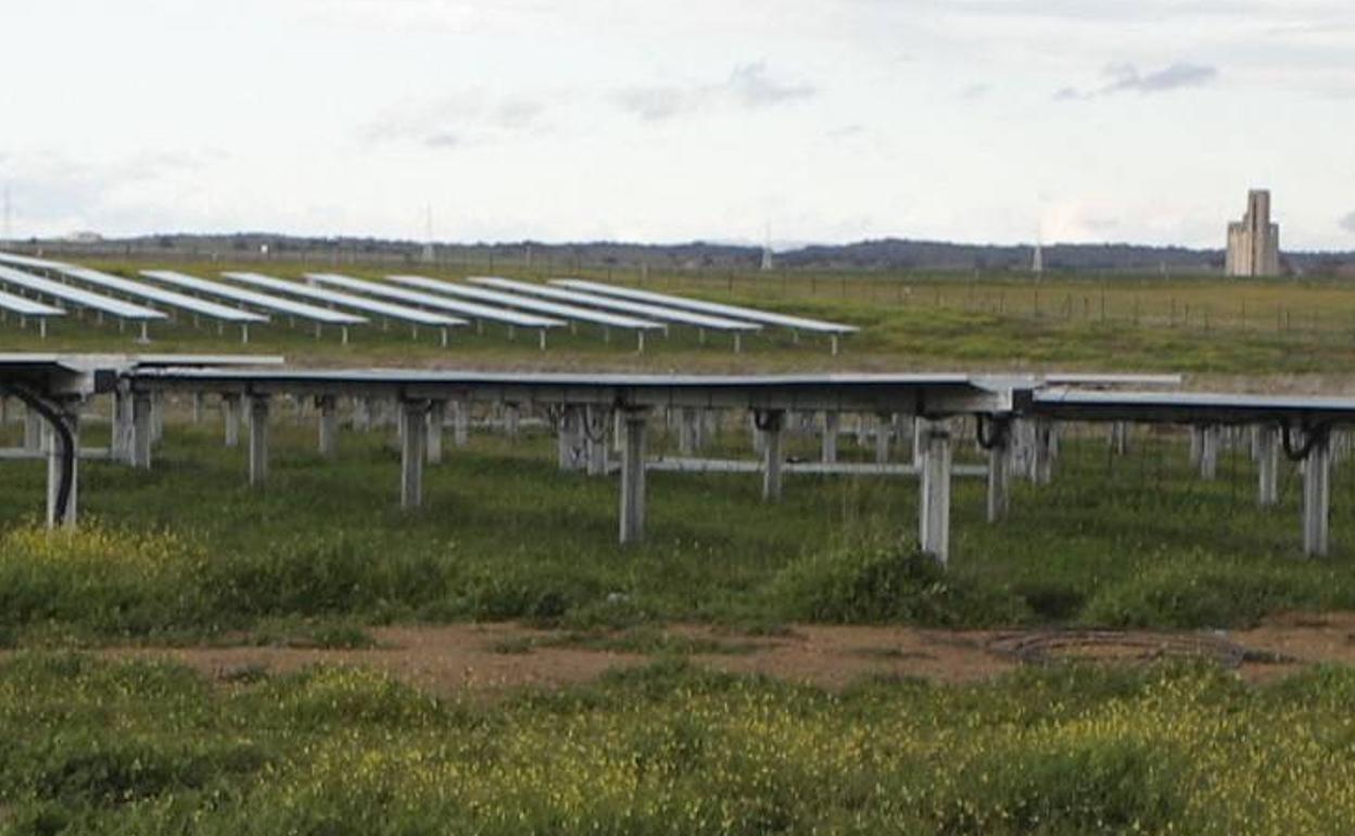 Planta fotovoltaica de los Arenales construida por Iberdrola. 