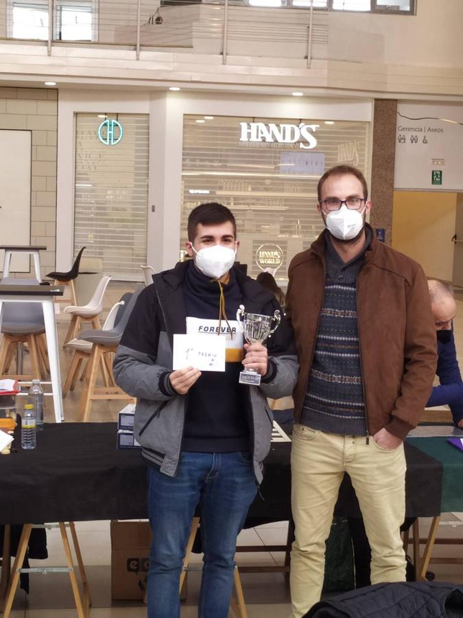 Daniel Valle, campeón de Ajedrez Relámpago.