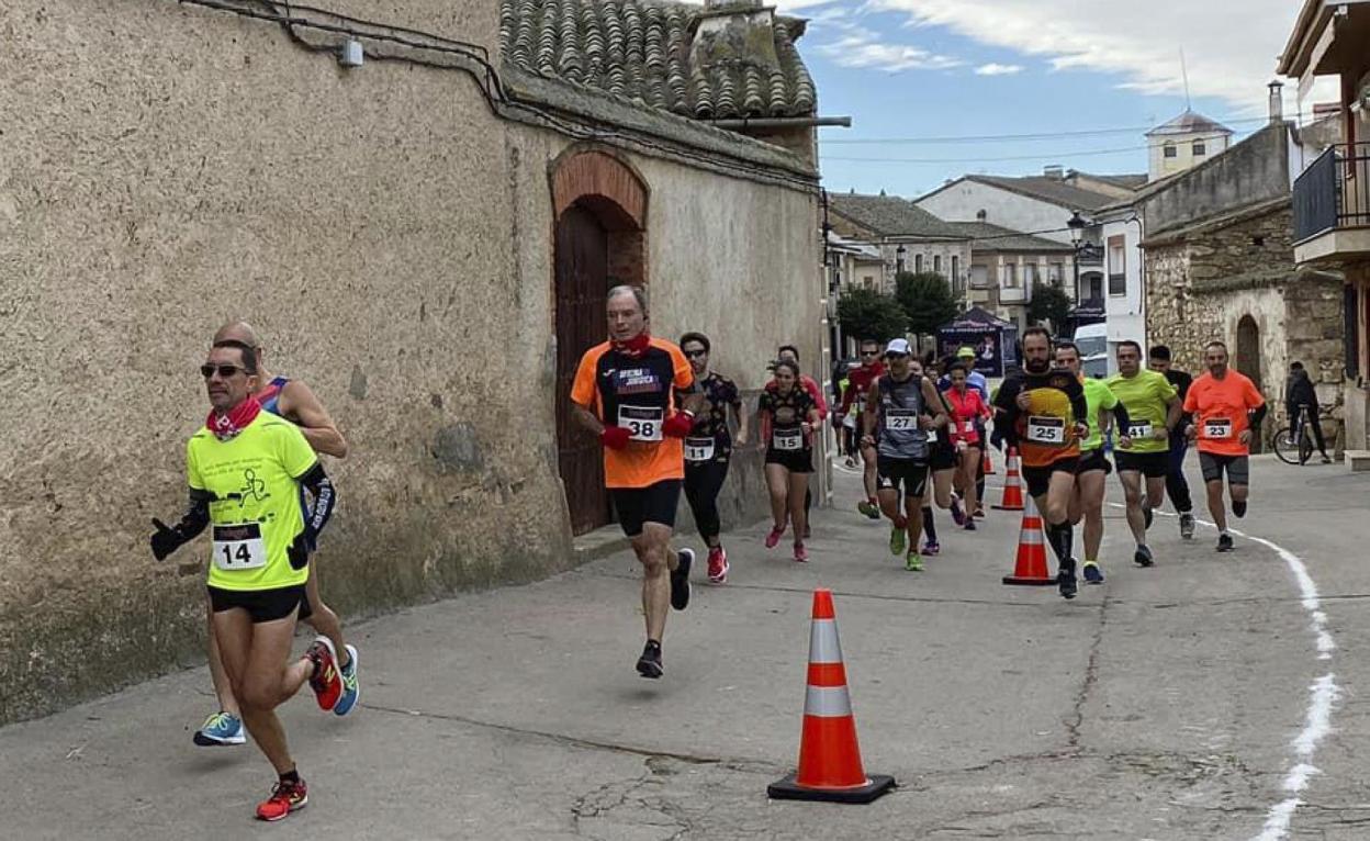 Corredores en la última edición de la Geocarrera. 