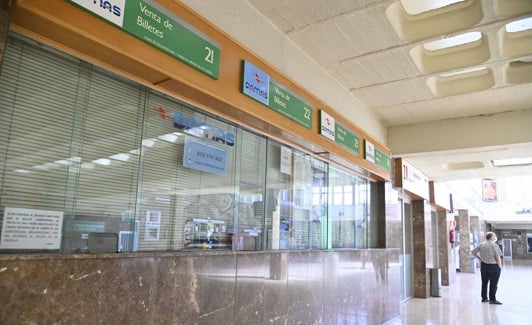 Estación de autobuses de Badajoz.