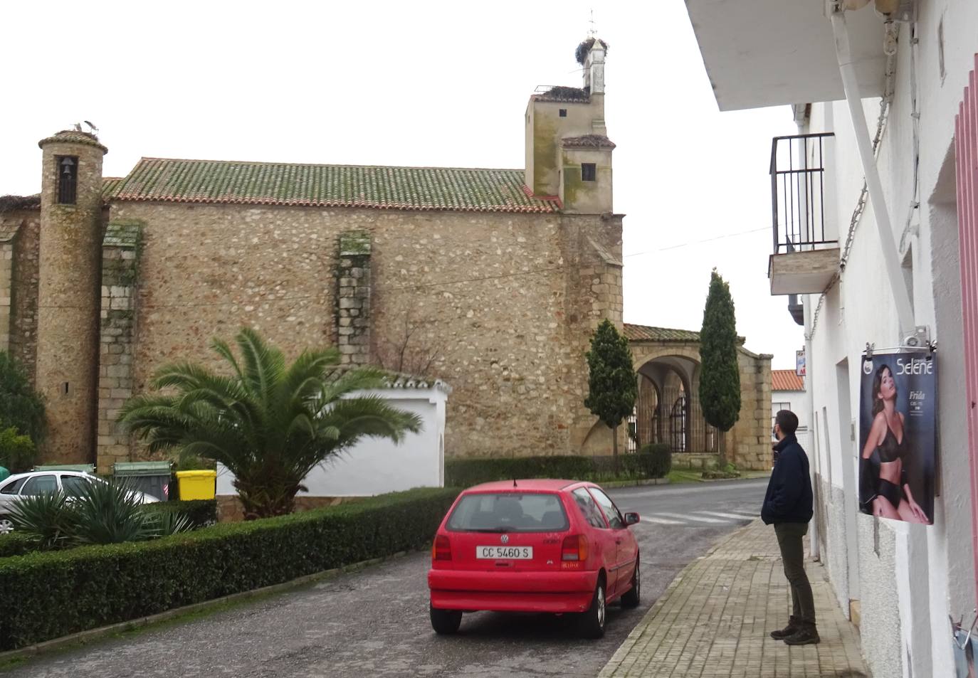 Iglesia Nuestra Señora de La Asunción en Sierra de Fuentes.