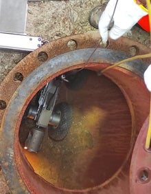 Imagen secundaria 2 - Imágenes del desarrollo de los trabajos que realizan sobre el terreno los técnicos y que han sido difundidas por la consultora de ingeniería que ejecuta el proyecto. 