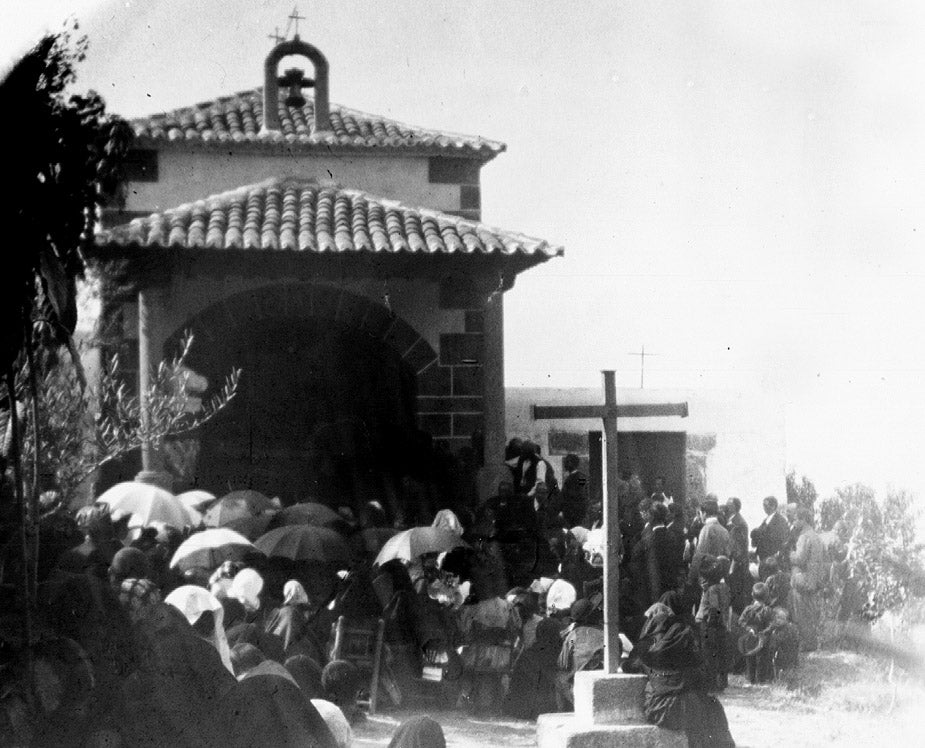 Misa celebrada el 8 de septiembre de 1896.