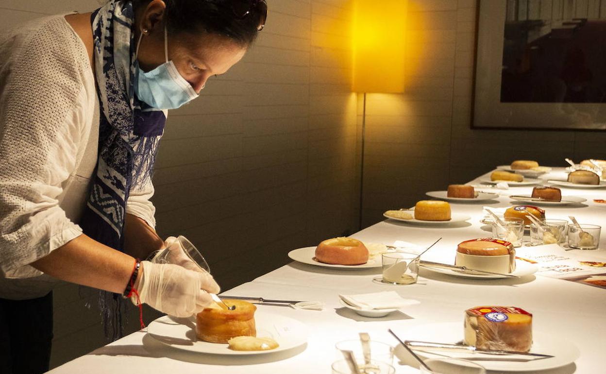 Cata de Torta del Casar. 