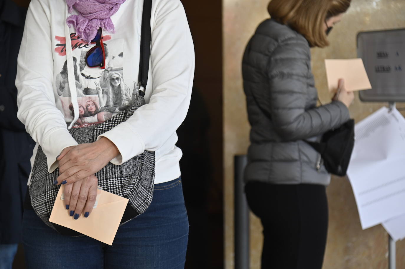 Votación de este domingo.