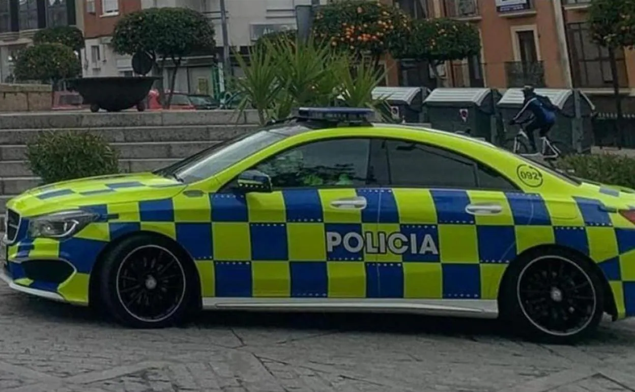 El coche policía