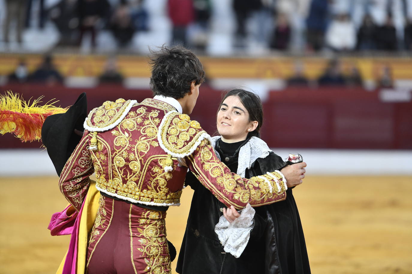 Fotos: Primer festejo de la Feria de Olivenza: Novillada con Carlos Domínguez, Manuel Perera y Eric Olivera